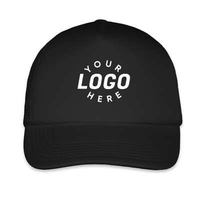 Mega Cap Five‑Panel Foam Snapback Trucker Hat